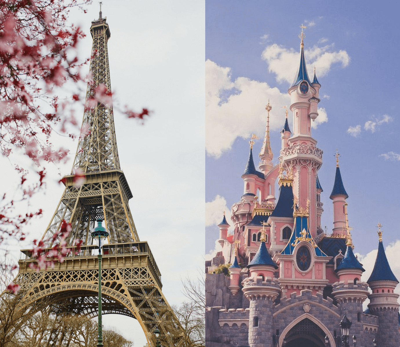 La Tour Eiffel e Disneyland Paris 
