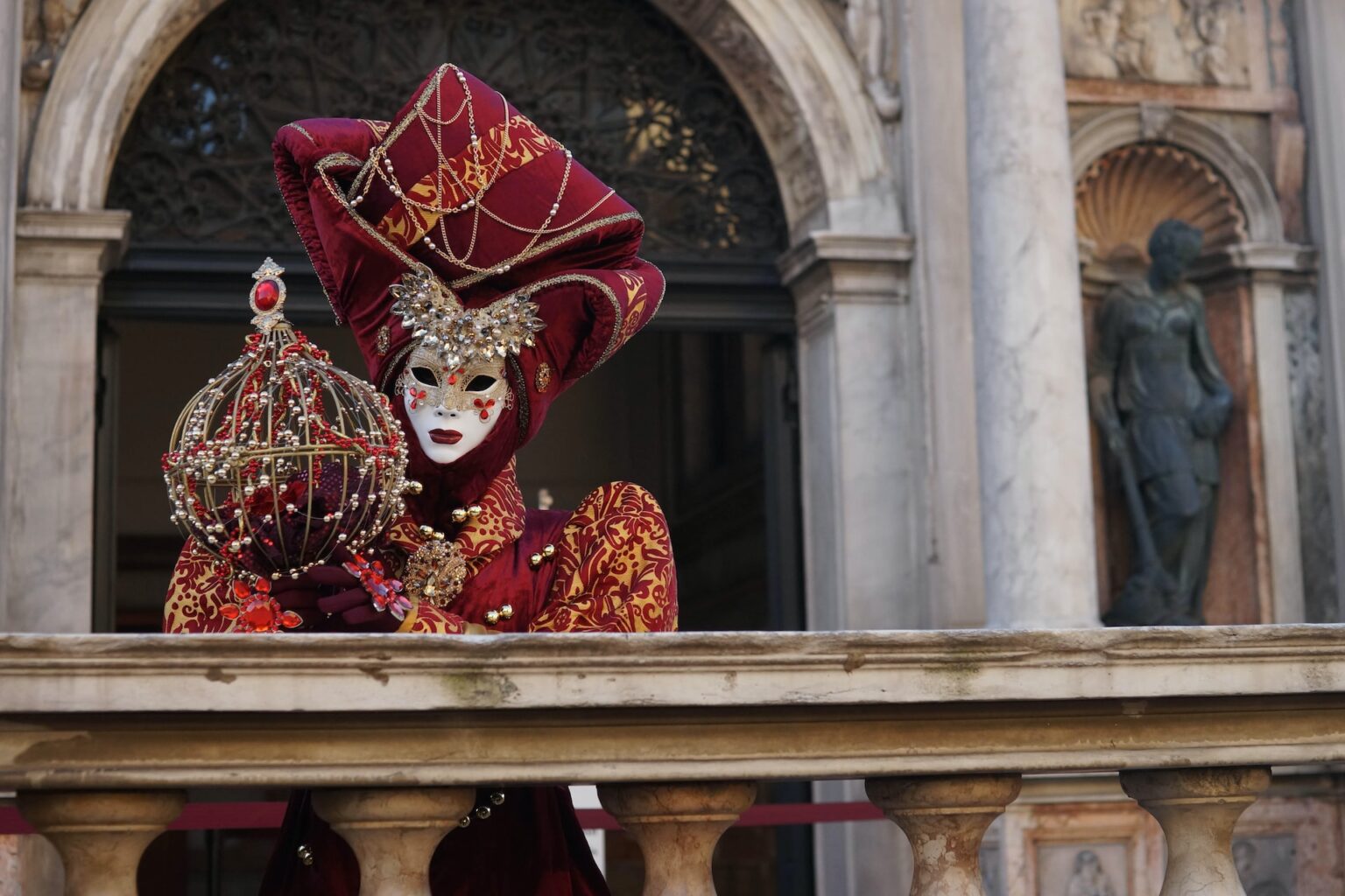 maschera di carnevale veneziana