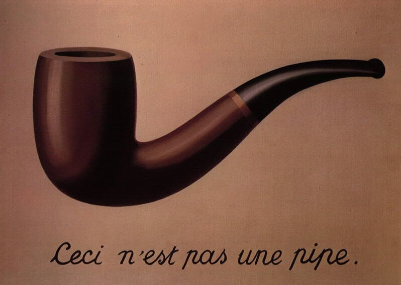 La Trahison des Images di René Magritte