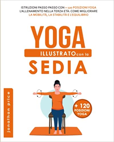 la copertina de lo yoga illustrato con la sedia