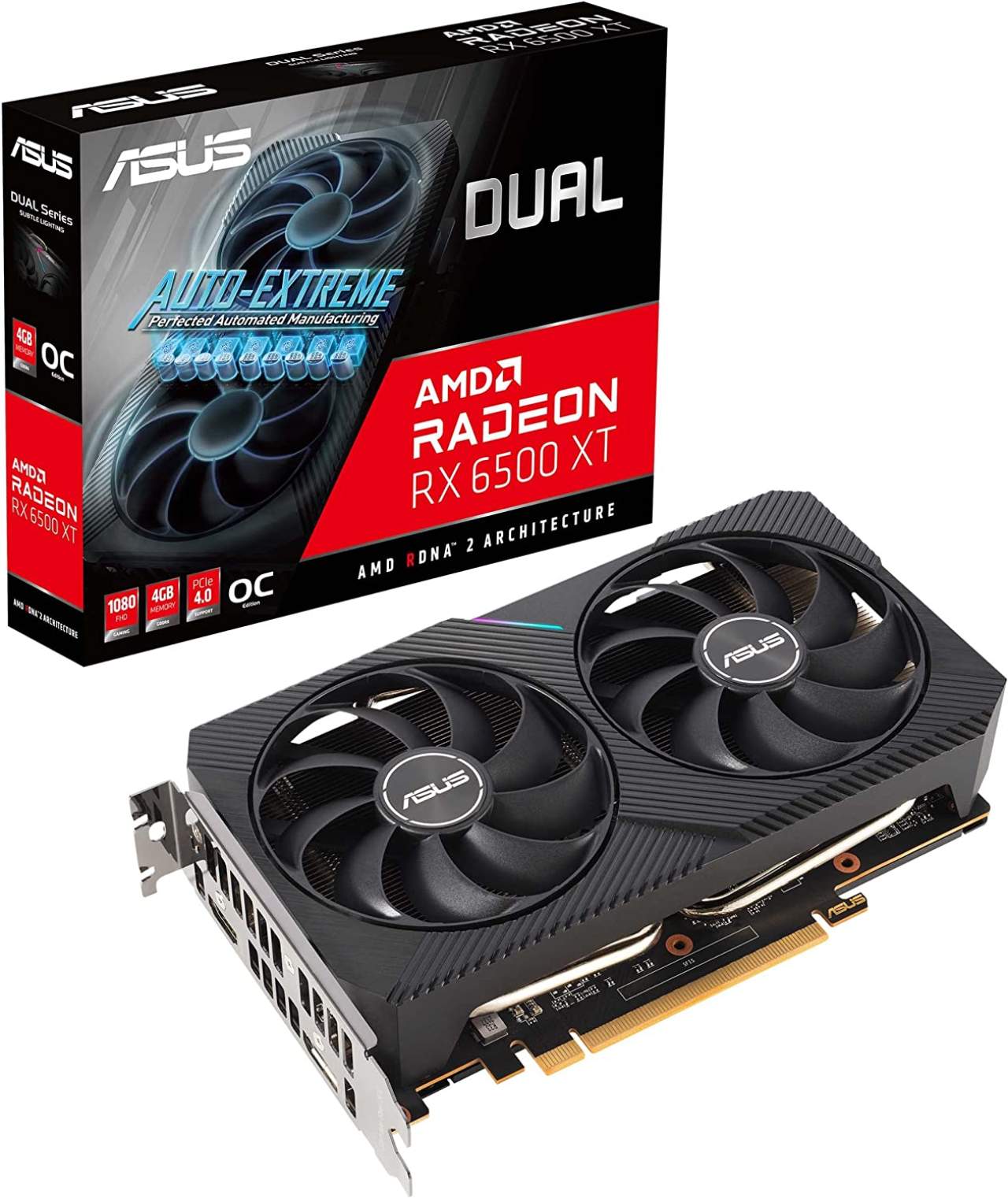ASUS DUAL AMD Radeon RX 6500 XT OC