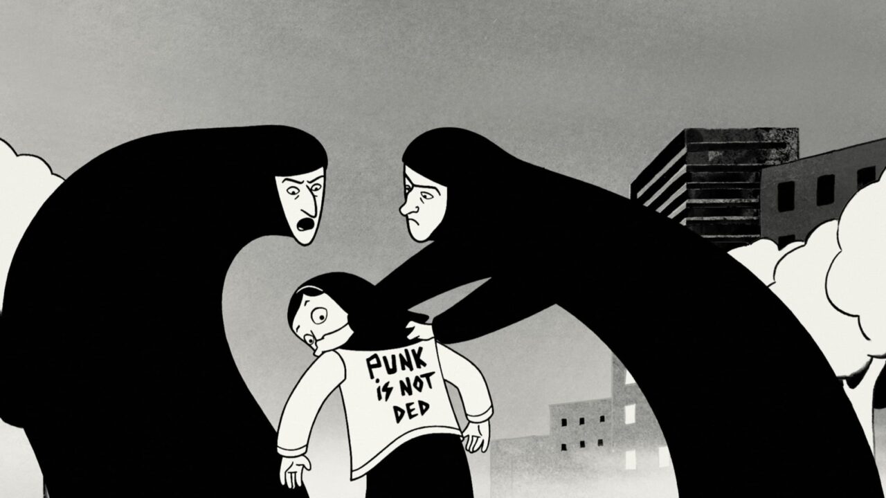 SCena della T-Shirt in Persepolis