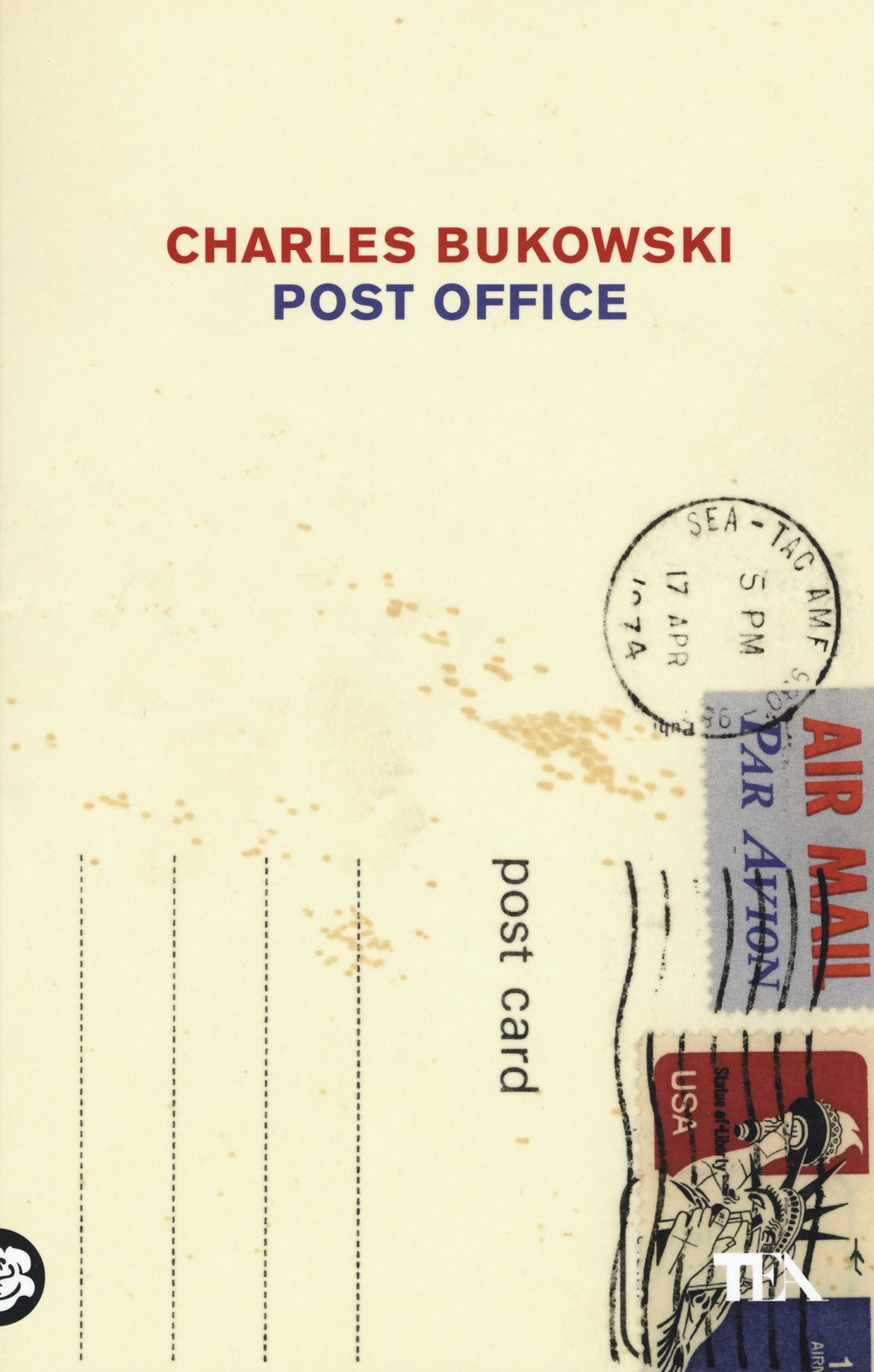 la copertina di Post Office di Charles Bukowski
