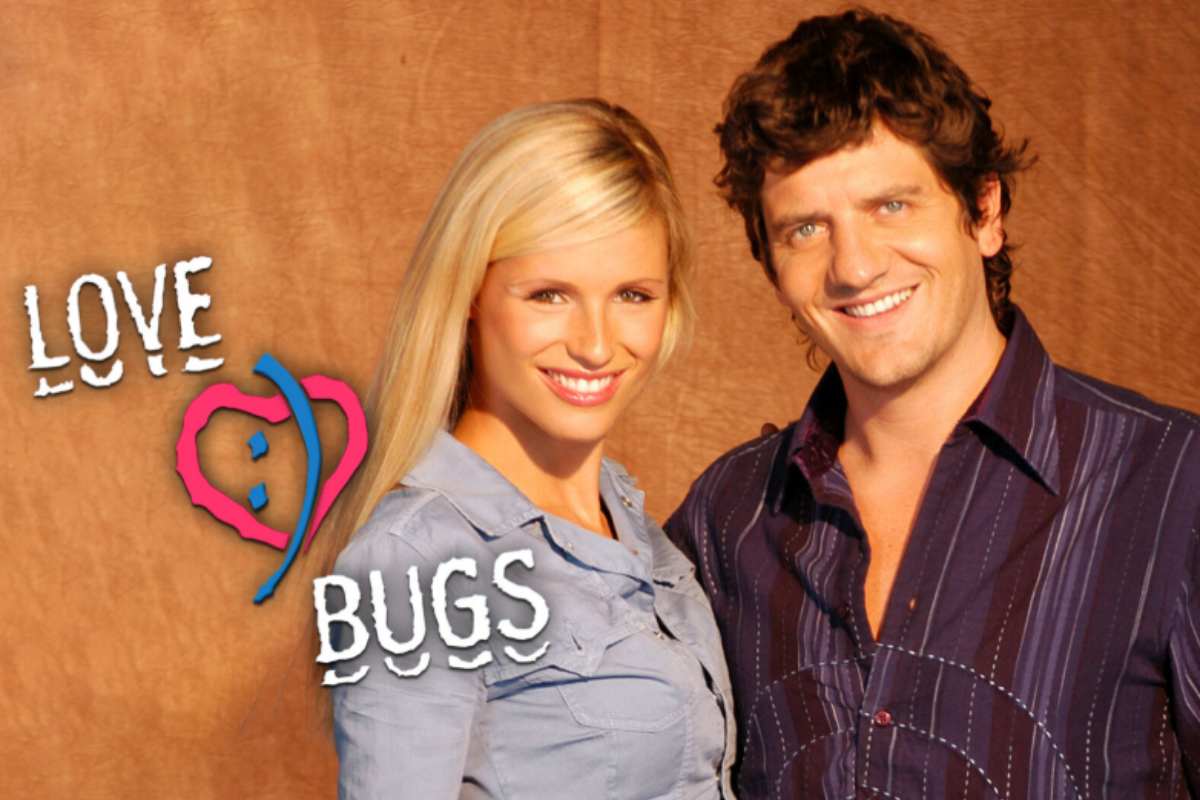 Michelle Hunziker e Fabio De Luigi nella fiction comica Love Bugs