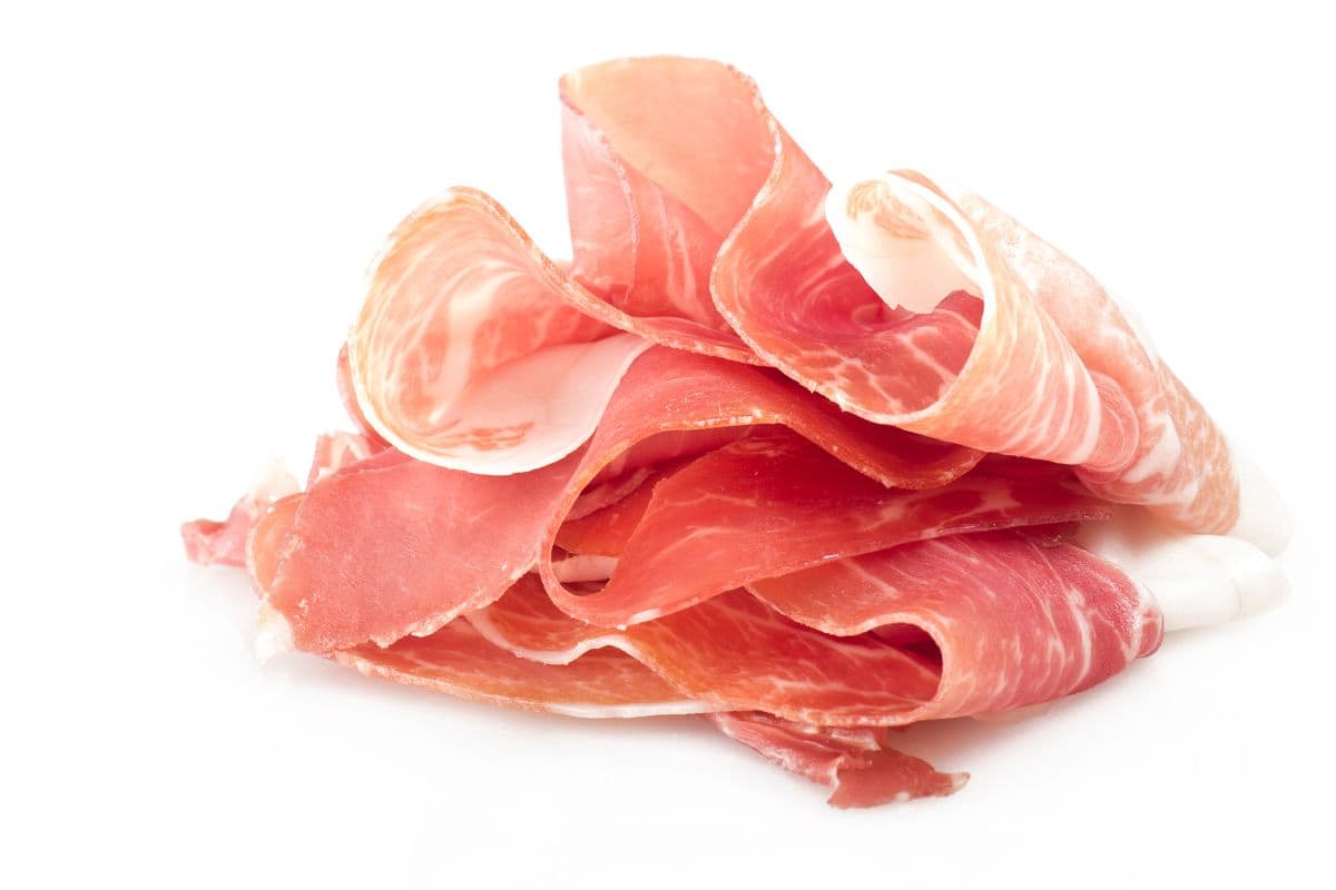 fettine di prosciutto crudo