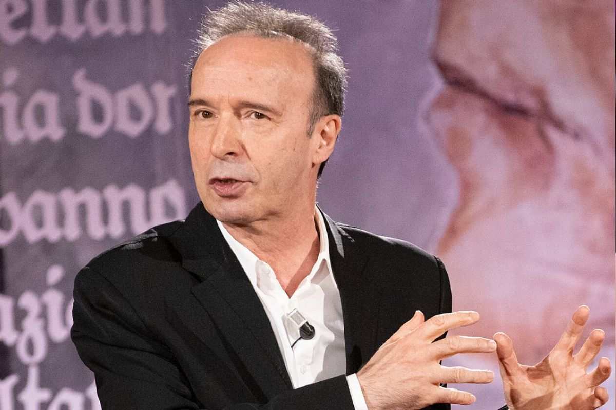 Roberto Benigni in una recente intervista