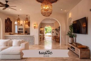 Rustic Chic tendenza arredamento