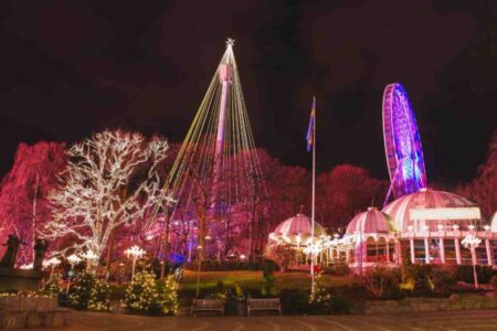 Natale, parco divertimento